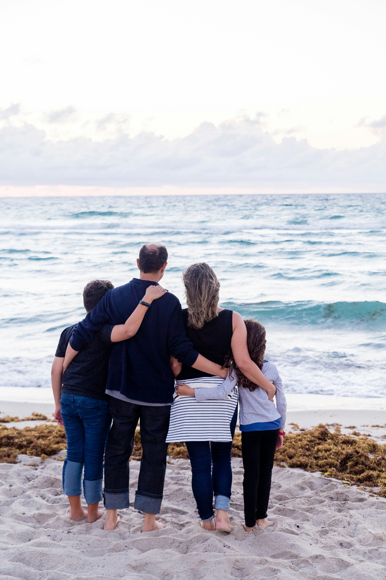 Happy family enjoying time together